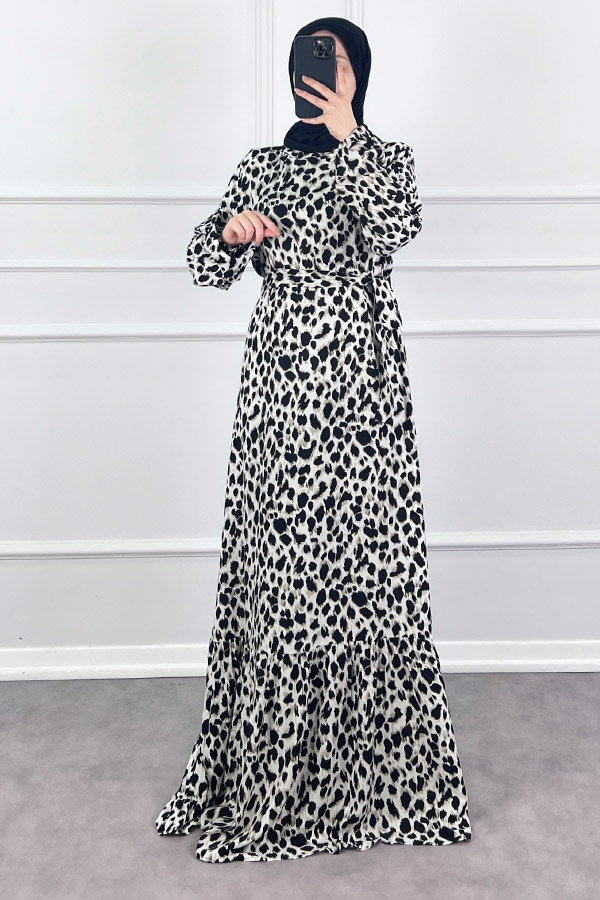 Jaguar Elbise - Beyaz