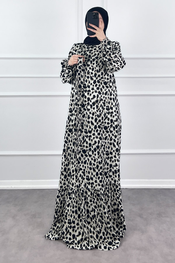 Jaguar Elbise - Beyaz