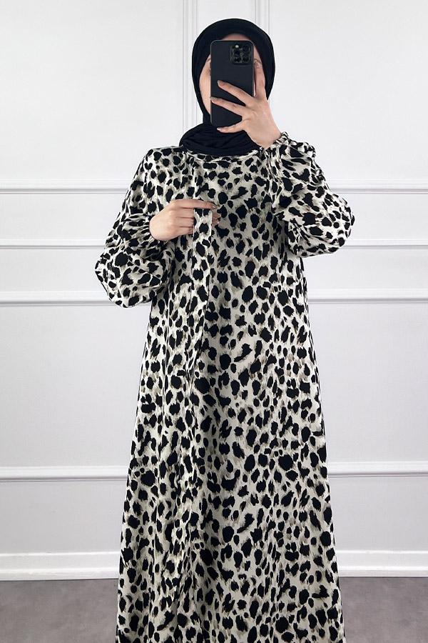 Jaguar Elbise - Beyaz