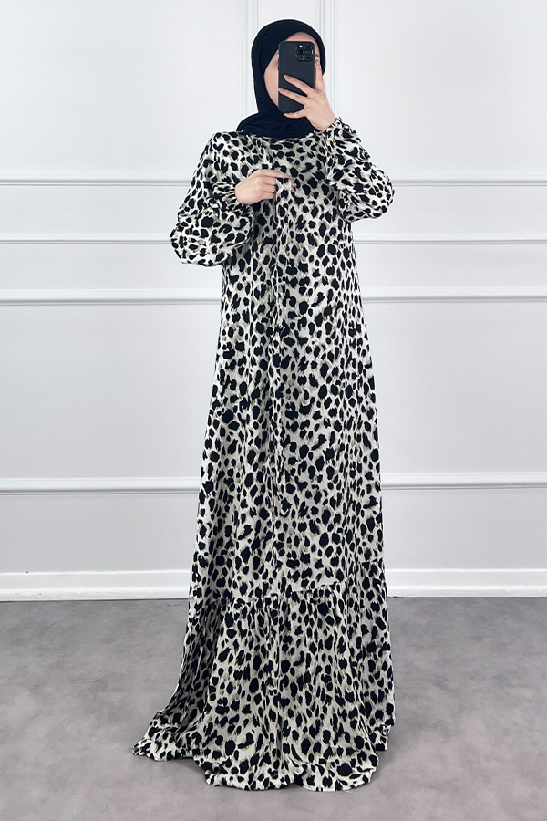 Jaguar Elbise - Beyaz