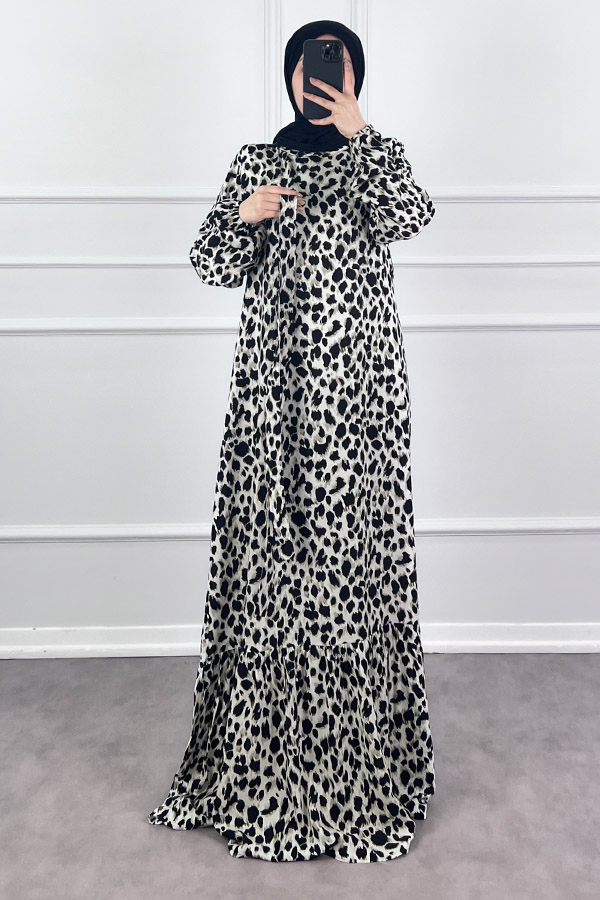 Jaguar Elbise - Beyaz