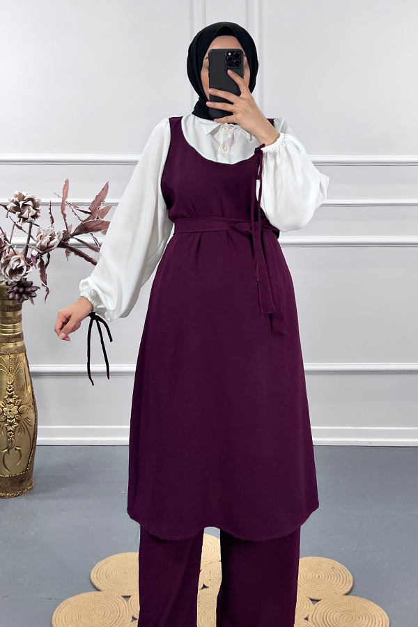 Jile İkili Takım - Mor