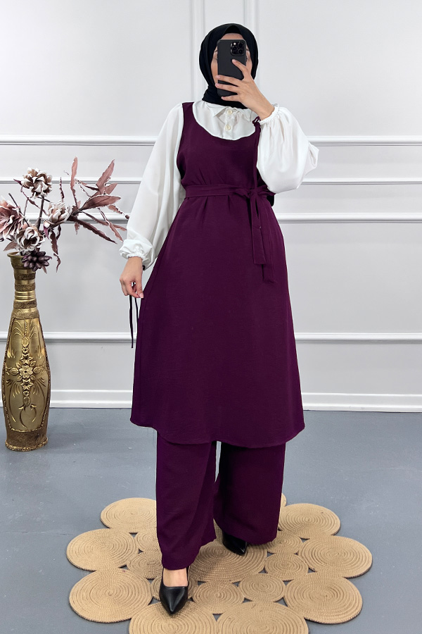 Jile İkili Takım - Mor