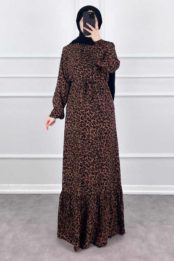 Leo Elbise - Kahverengi