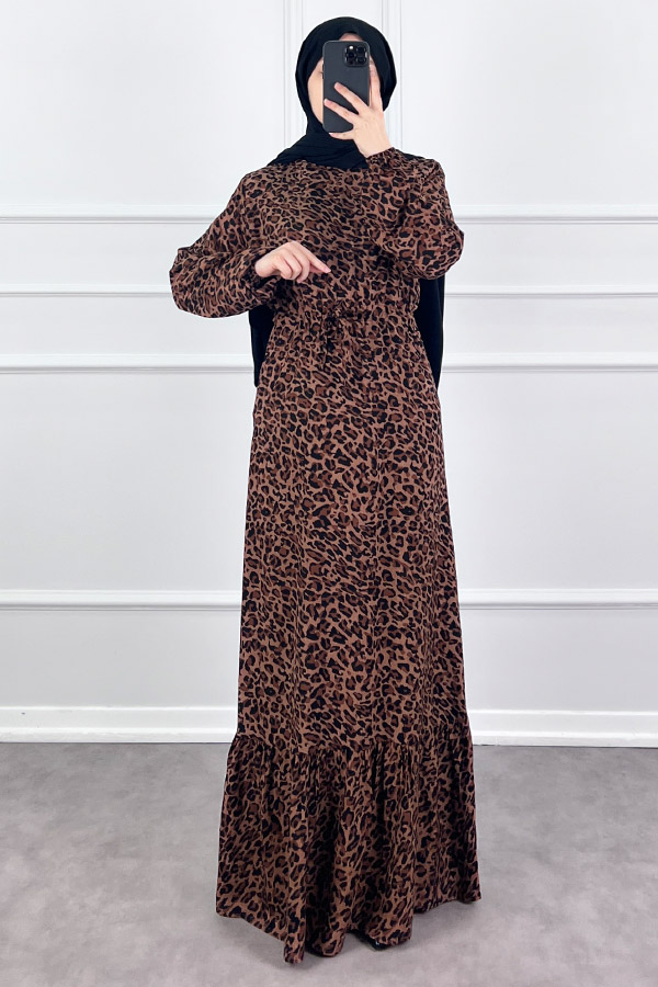 Leo Elbise - Kahverengi