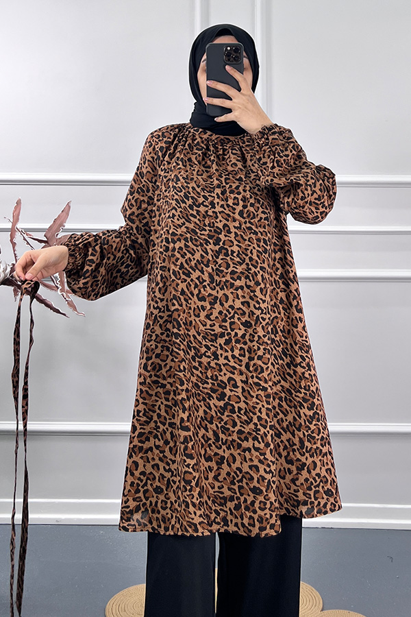 Leo İkili Takım - Kahverengi