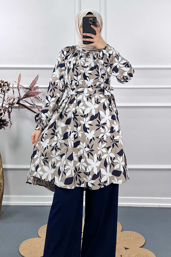 Manolya İkili Takım - Mavi Manolya İkili Takım - Mavi