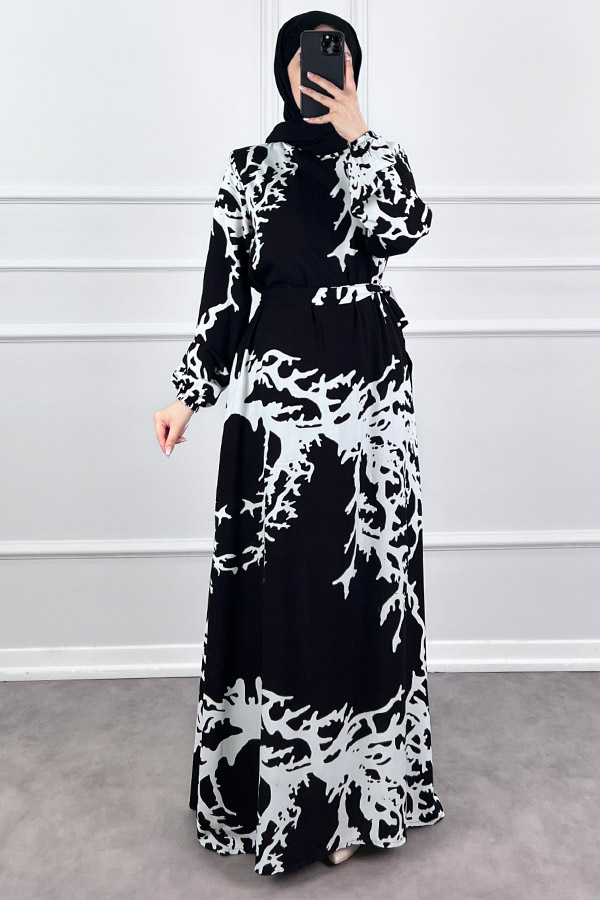 Mercan Elbise - Siyah