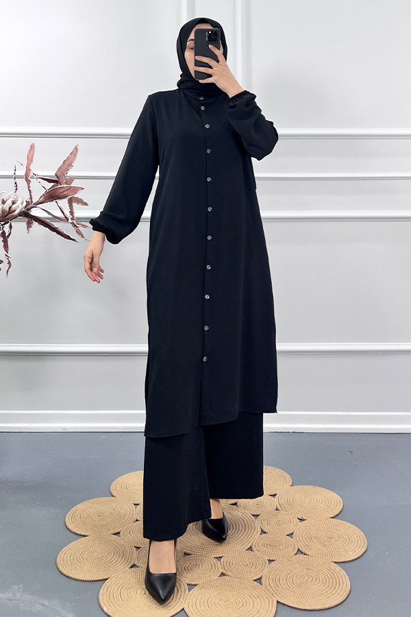 Nilüfer İkili Takım - Siyah