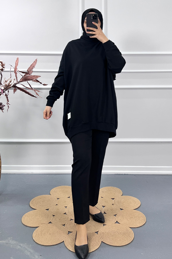 Oversize Tunik - Siyah Oversize Tunik - Siyah