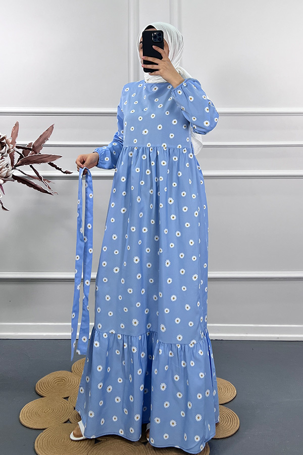 Papatya Elbise - Mavi