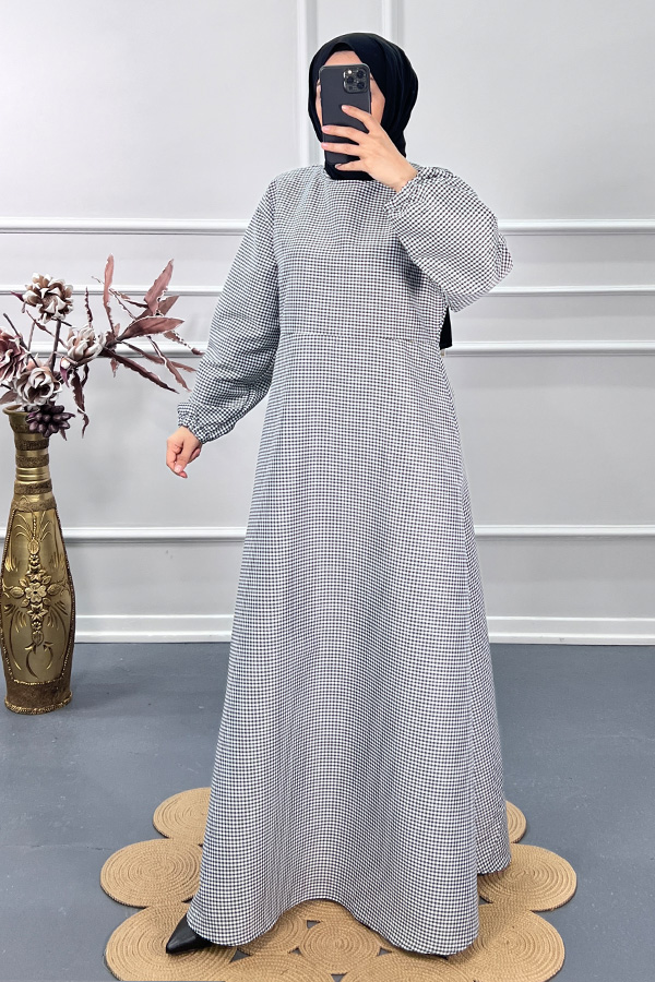 Pötikare Elbise - Siyah