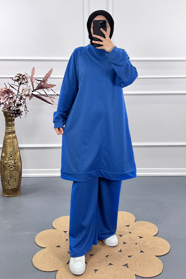 Salaş İki İplik Takım - Mavi