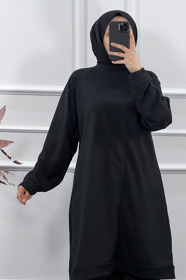 Salaş İki İplik Takım - Siyah