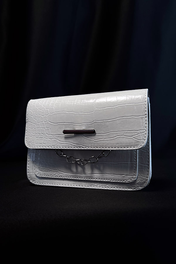 Stone Çanta - Beyaz