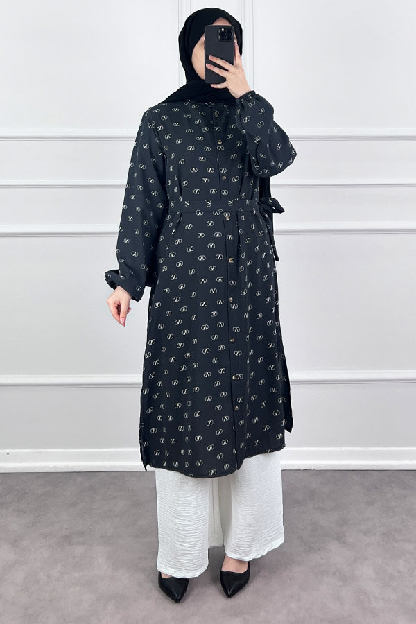 Vip Tesettür Takım - Lacivert