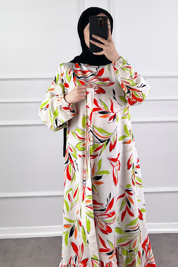 Yazlık Elbise - Kırmızı