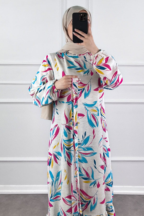 Yazlık Elbise - Mavi