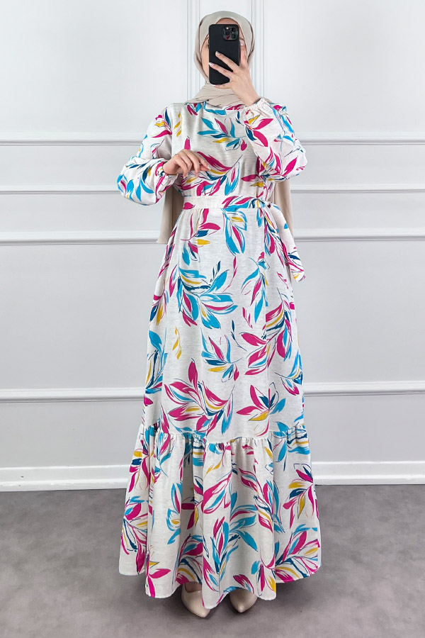 Yazlık Elbise - Mavi