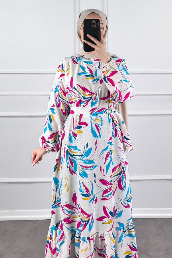 Yazlık Elbise - Mavi