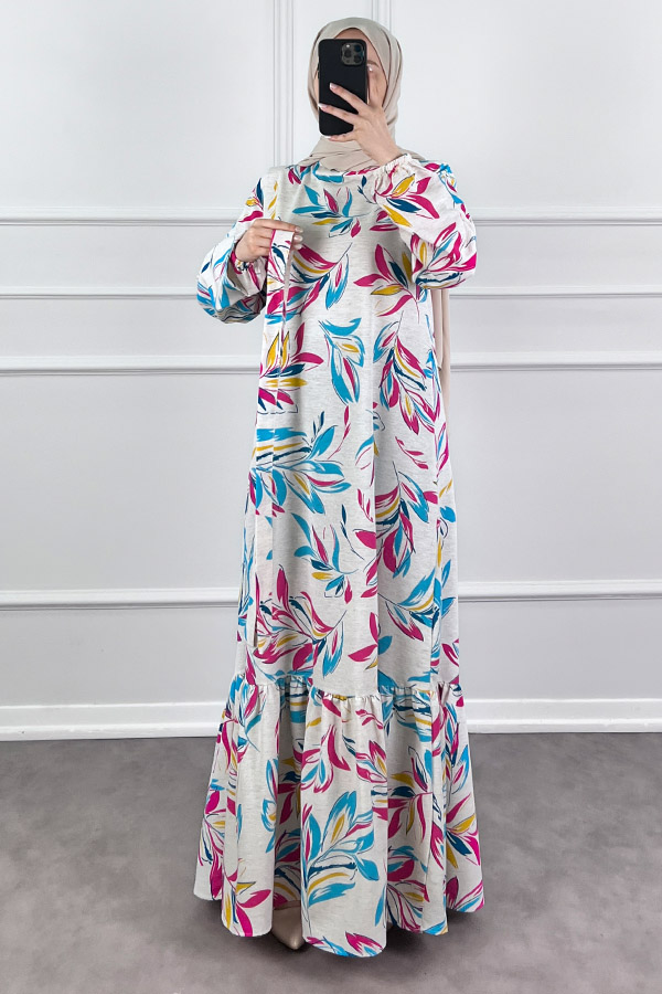 Yazlık Elbise - Mavi