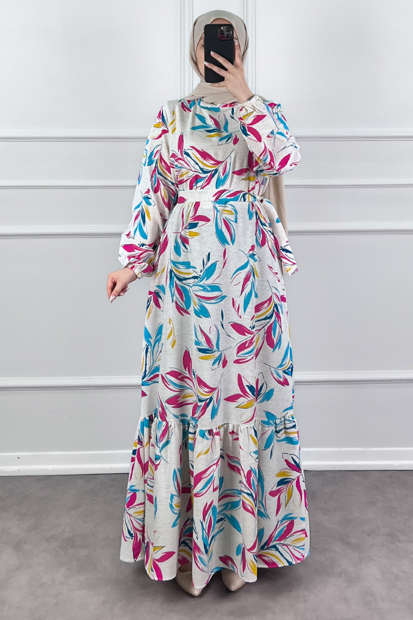 Yazlık Elbise - Mavi