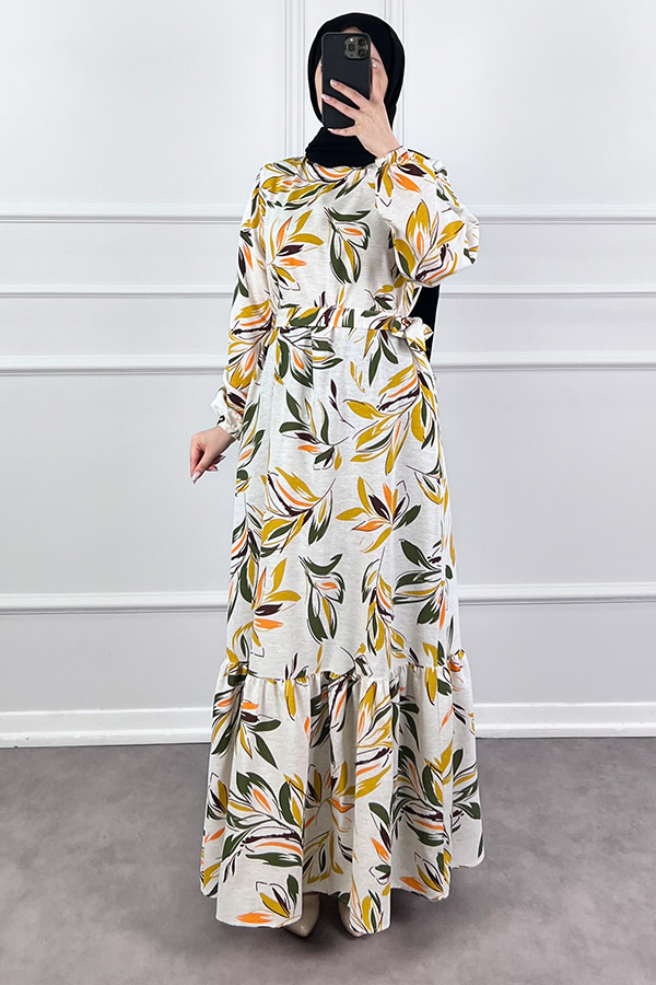 Yazlık Elbise - Sarı