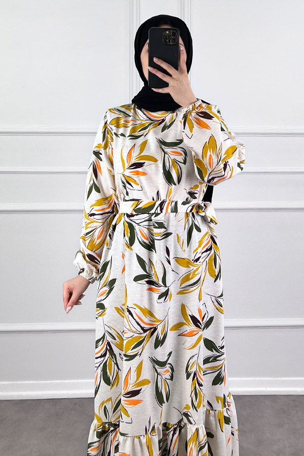 Yazlık Elbise - Sarı