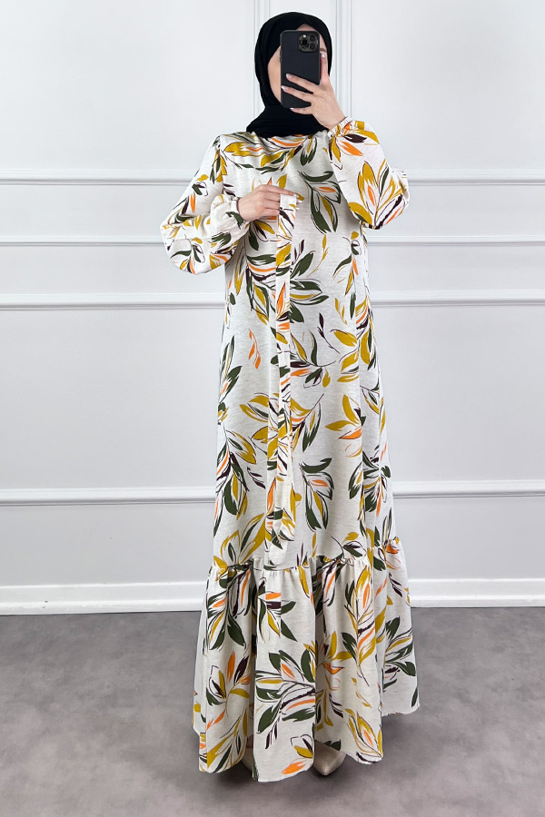 Yazlık Elbise - Sarı