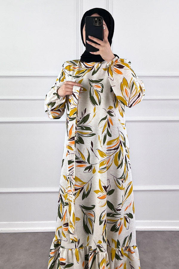 Yazlık Elbise - Sarı