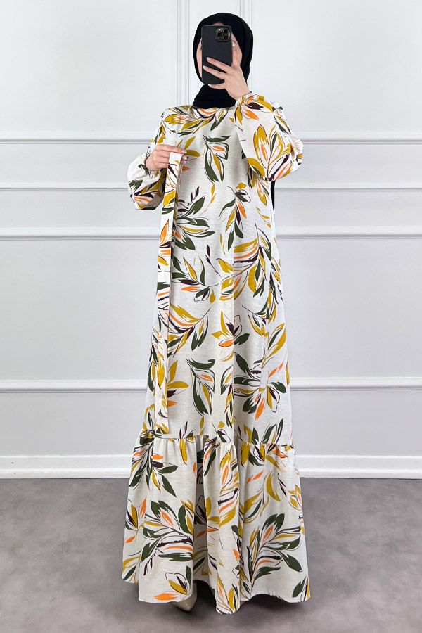 Yazlık Elbise - Sarı