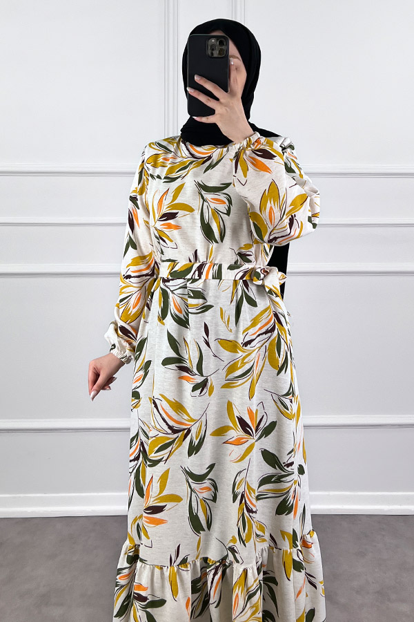 Yazlık Elbise - Sarı