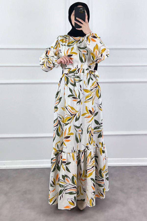 Yazlık Elbise - Sarı