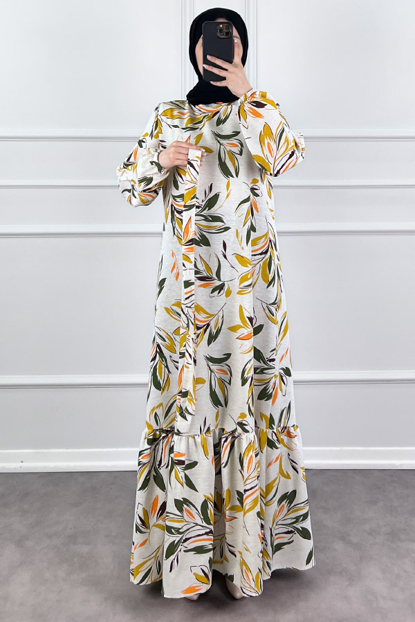 Yazlık Elbise - Sarı