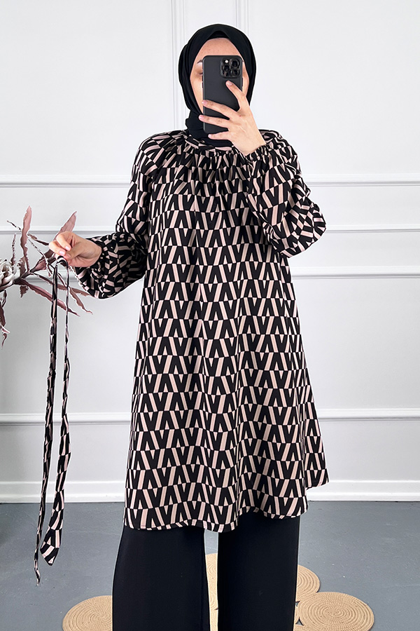 Zigzag İkili Takım - Siyah