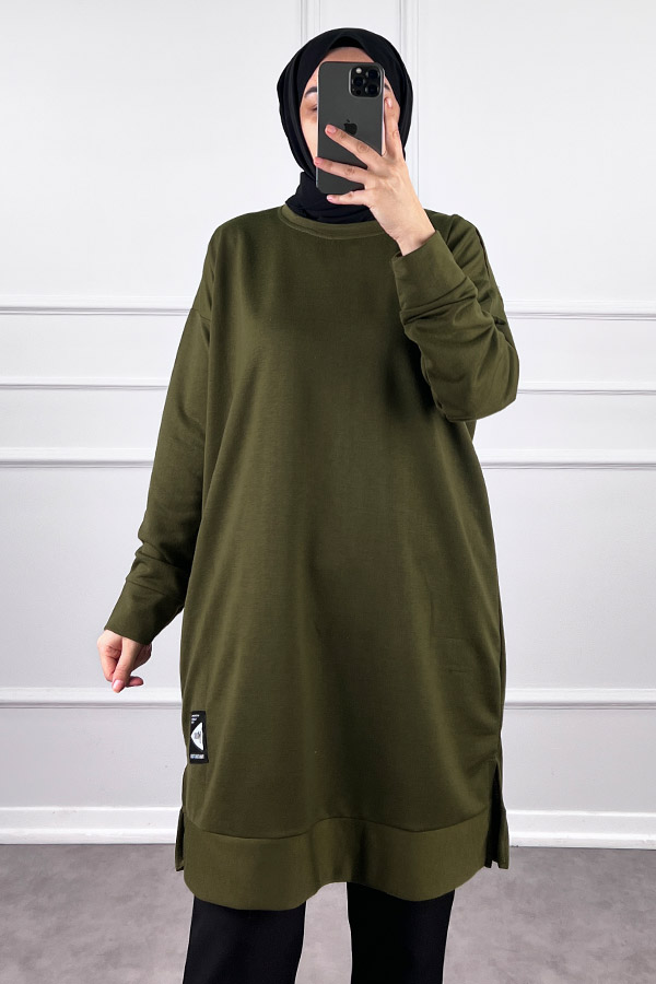 Arma Detaylı Tunik - Haki