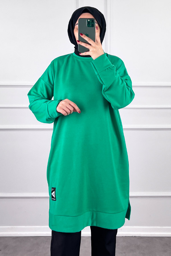 Arma Detaylı Tunik - Yeşil Arma Detaylı Tunik - Yeşil