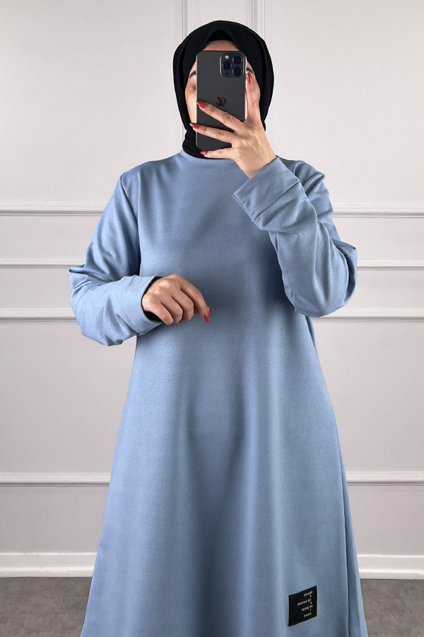 Armalı Tunik - Bulut Mavisi Armalı Tunik - Bulut Mavisi