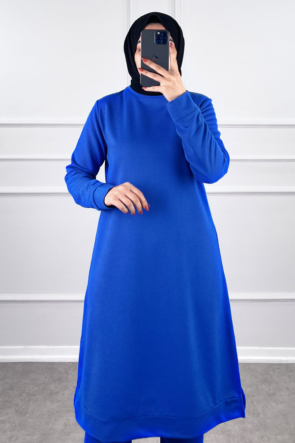 Armalı Tunik - Mavi