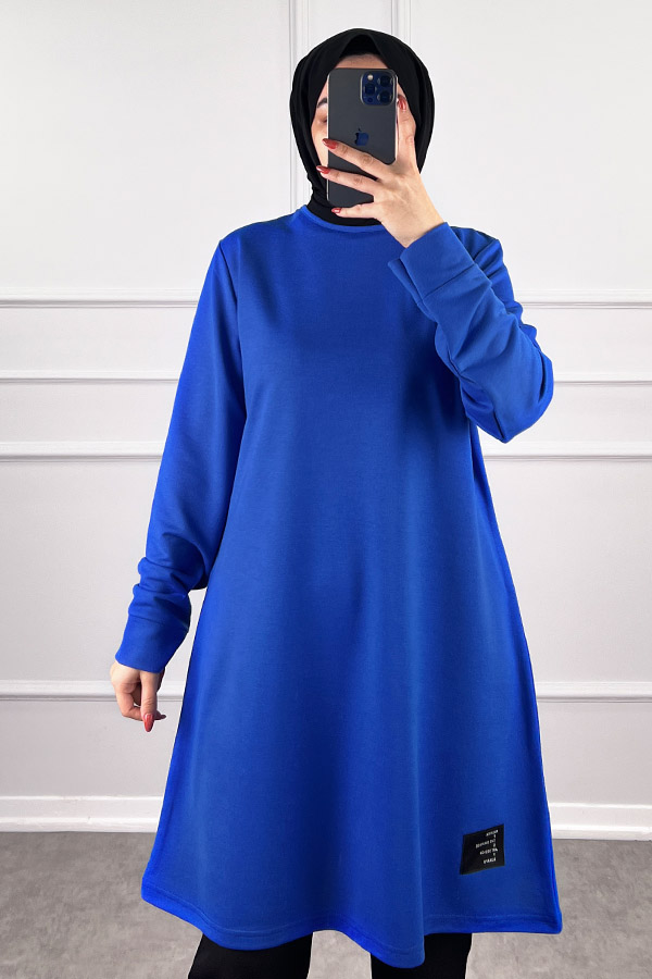 Armalı Tunik - Mavi