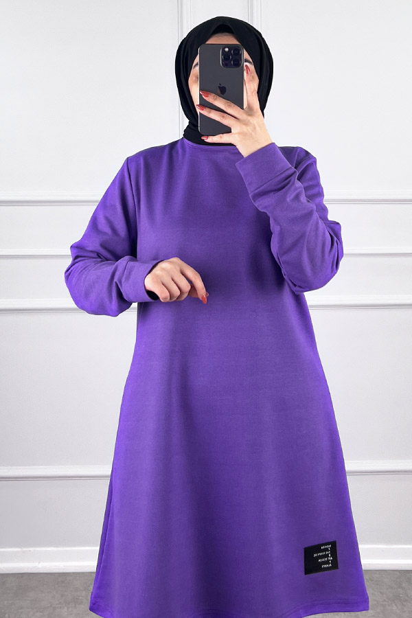 Armalı Tunik - Mor Armalı Tunik - Mor