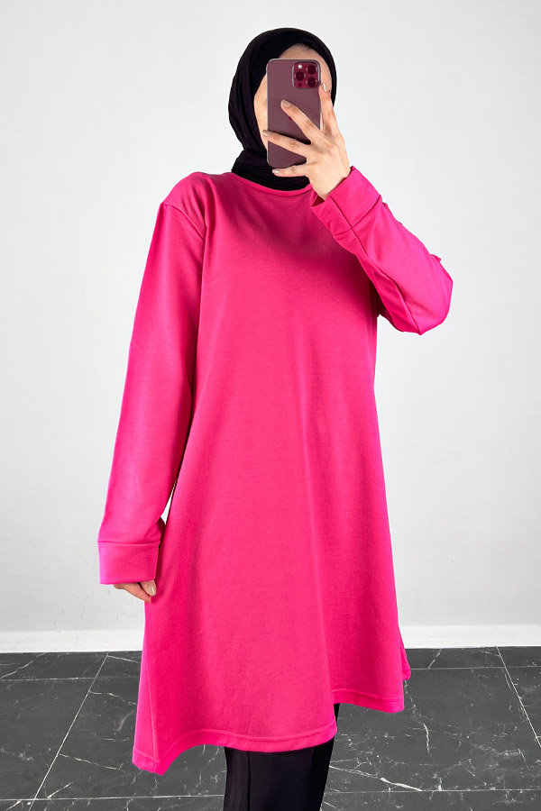 Armalı Tunik - Pembe Armalı Tunik - Pembe