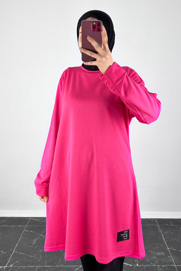Armalı Tunik - Pembe Armalı Tunik - Pembe