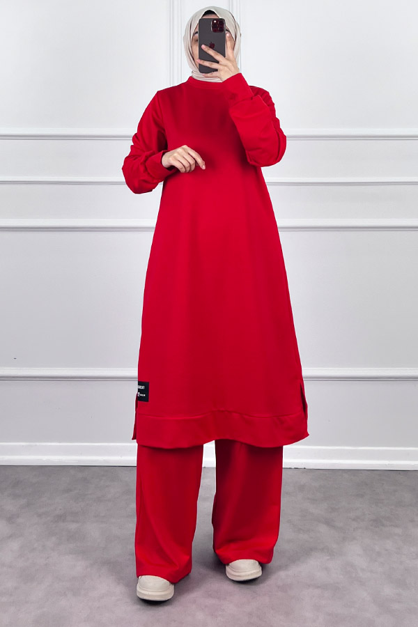 Armalı İkili Takım - Kırmızı