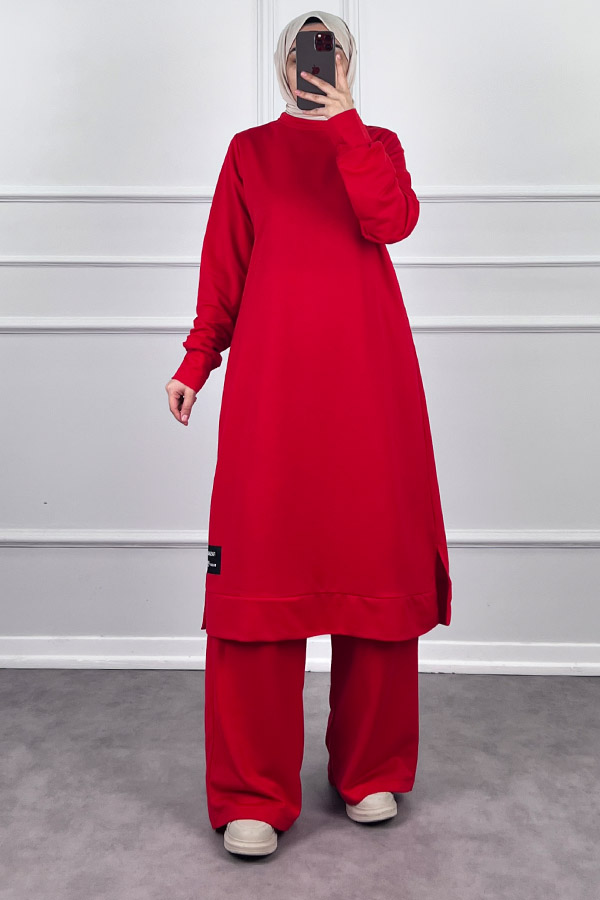 Armalı İkili Takım - Kırmızı