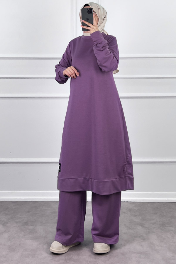 Armalı İkili Takım - Mor