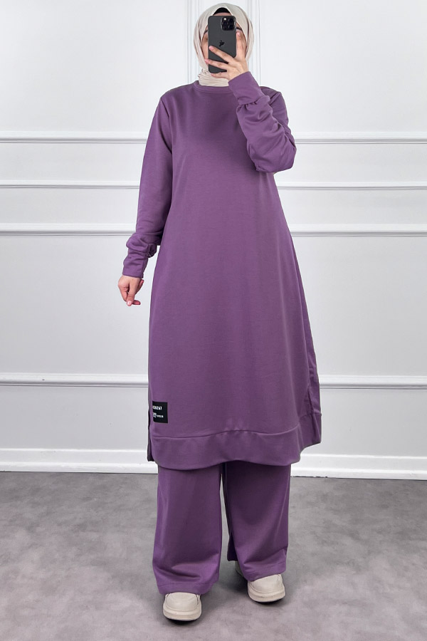 Armalı İkili Takım - Mor