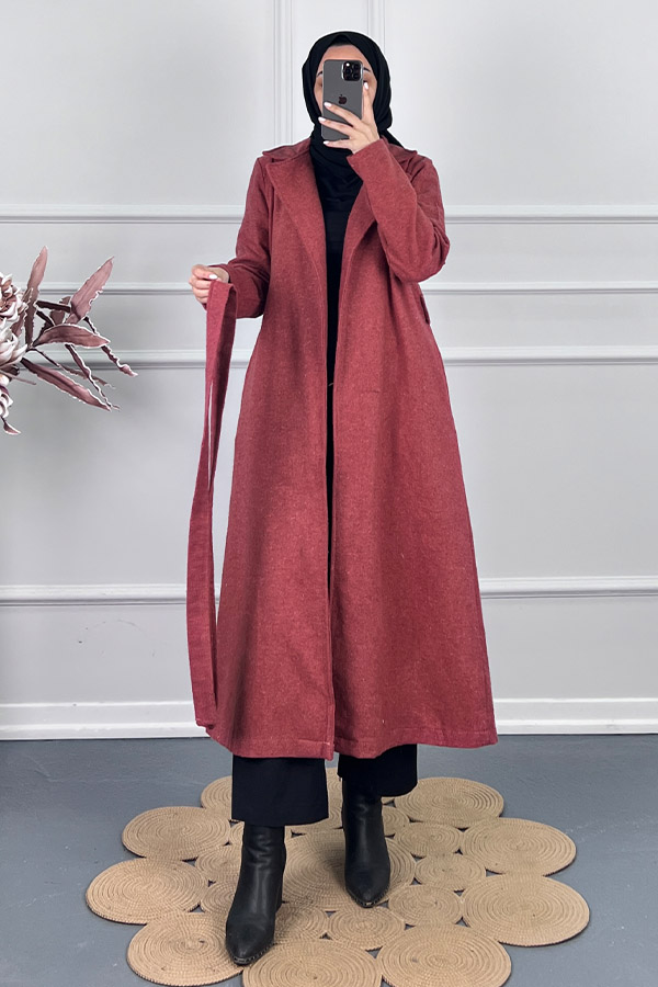 Astarsız Kaşe Kumaş Kap - Pudra