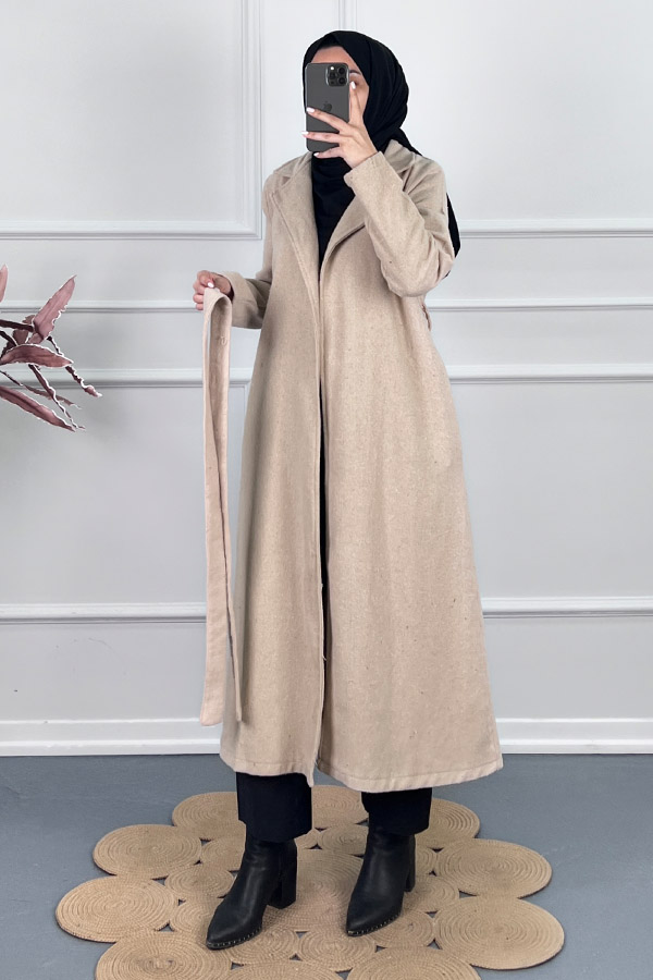 Astarsız Kaşe Kumaş Kap - Taş