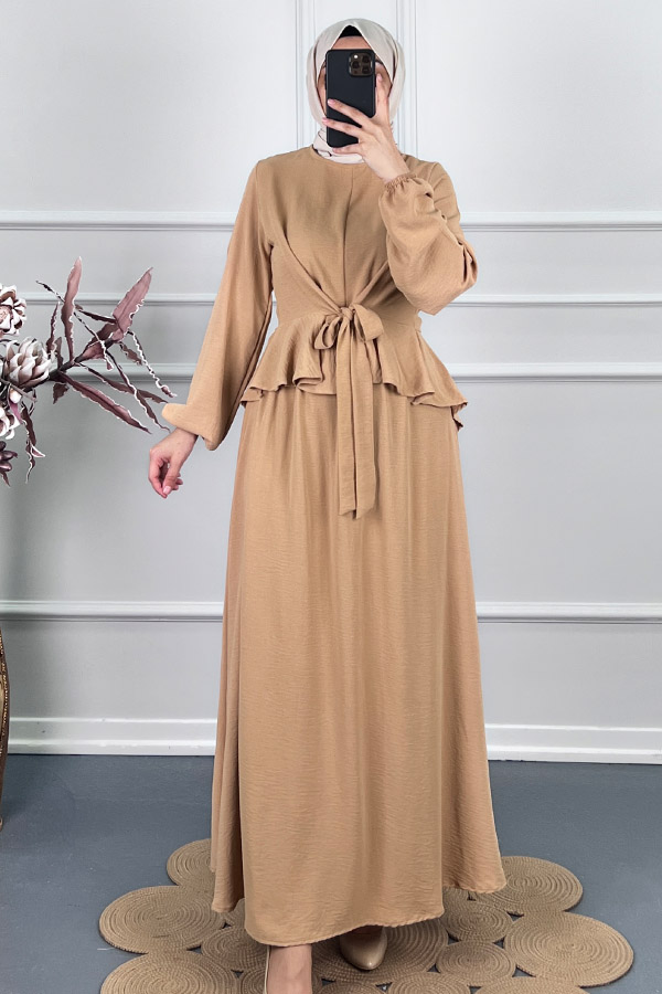 Çapraz Bağlamalı Etekli Takım - Taş